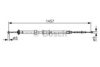 BOSCH 1 987 482 236 Cable, parking brake
